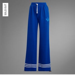 NWT Adidas knit wide leg pants size S